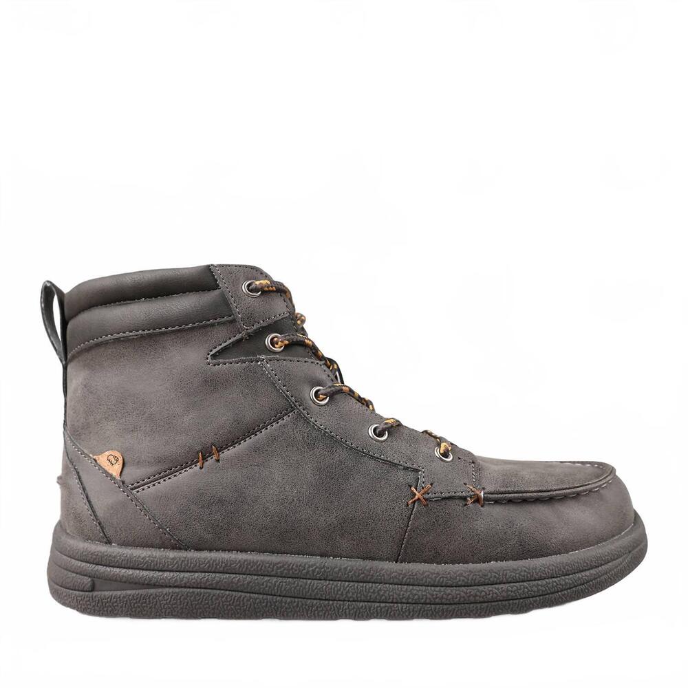 NEW LAMO men's classic lennon hiker boots in charcoal